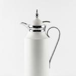 AL FURSAN  0.1 METAL VACUUM FLASK SILVER & WHITE MS Department Store Oman