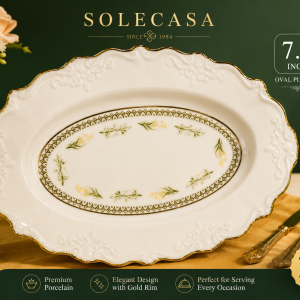 Solecasa-Oval Plate- 7.9 Inches MS Department Store Oman
