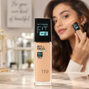 Maybelline Fit Me Foundation Matte Poreless Spf 119 - Ln MS Department Store Oman