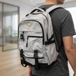 WIRES BACKPACK 18" Beig MS Department Store Oman