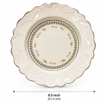 Solecasa-Plate- 8.5" Inches Printed MS Department Store Oman