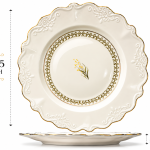 Solecasa-Plate- 10.5 Inches Printed MS Department Store Oman
