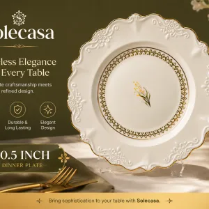 Solecasa-Plate- 10.5 Inches Printed MS Department Store Oman