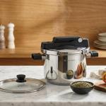 3 Pcs Mega Series Pressure Cooker 6 Litersteel MS Department Store Oman
