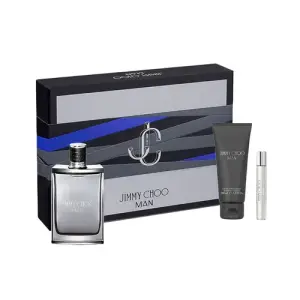 Jimmy Choo Man Edt-100Ml + Shower Gel 100Ml + 7.5Ml (Men) MS Department Store Oman