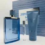 Jimmy Choo Man Aqua Edt-100Ml + Shower Gel 100Ml + 7.5Ml  (Men) MS Department Store Oman