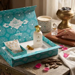 Oil Set (Tiffany Perfume + Incense + Perfume Oil) MS Department Store Oman