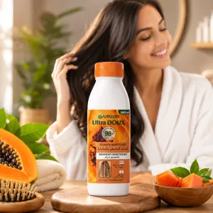Ultra Doux Hair Food Conditioner Papaya-350Ml MS Department Store Oman