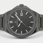 Daniel Klein Men'S Gunmetal Stainless Steel Analog Wrist Watch With Date Display – Textured Grey Dial MS Department Store Oman