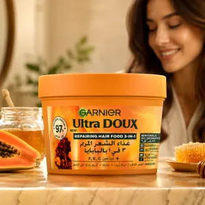 Ultra Doux Hair Food Papaye-390Ml MS Department Store Oman