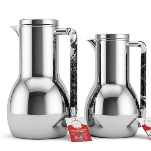 REGAL 0.7Ltr. + 1.0Ltr. V Flask Set [Silver +Marble] MS Department Store Oman