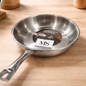Stainless Steel Bonera Stainless Steel Fry Pan 18 Cm MS Department Store Oman
