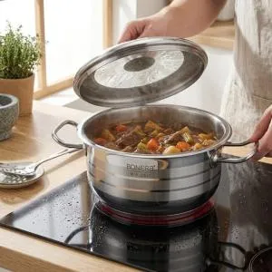 Stainless Steel Bonera Masterchef Single Pot 16 Cm MS Department Store Oman