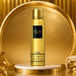 Deodorant Lelas Lelas Golden-150Ml MS Department Store Oman