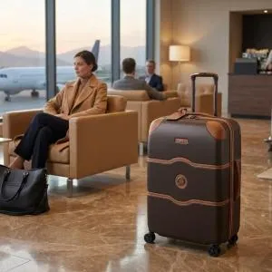 Delsey Trolley Chatelet Air 82 Cm Brown MS Department Store Oman