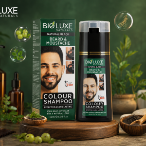 Men Beard Color Shampoo Natural Black-180Ml MS Department Store Oman