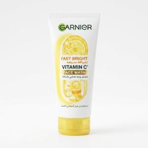 Garnier Skin Active Fast Bright Face Wash With Vitamin C And Lemon - 100Ml MS Department Store Oman