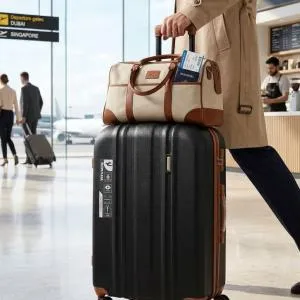 SONADA ABS & WHEELS TROLLEY 21" BLACK