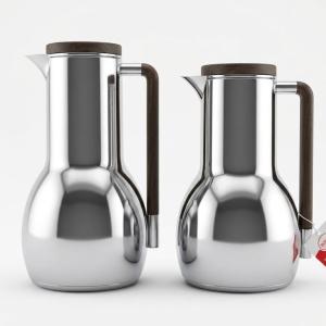 REGAL 0.7Ltr. + 1.0Ltr. V Flask Set [SilverWooden] MS Department Store Oman