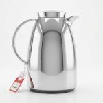 REGAL 1.0Ltr.  Flask Chrome Body - Jet Black MS Department Store Oman