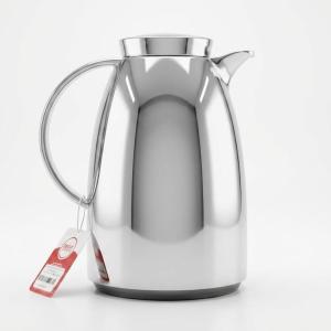 REGAL 1.0Ltr. Flask Chrome Body Jet Black MS Department Store Oman