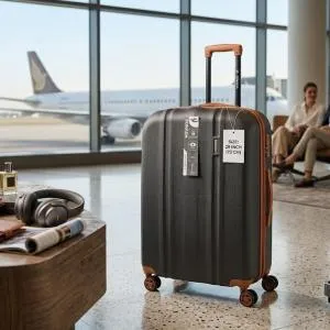 SONADA ABS & WHEELS TROLLEY  21" D.GREY