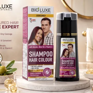 Hair Color Shampoo Burgundy-180Ml MS Department Store Oman