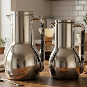 REGAL 0.7Ltr. + 1.0Ltr. V-Flask Set [Silver +Marble] MS Department Store Oman