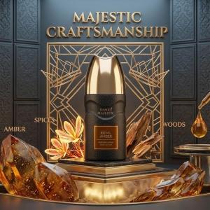 Hamidi Majestic Royal Amber-250Ml Deo MS Department Store Oman