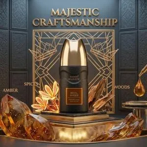Hamidi Majestic Royal Amber-250Ml Deo MS Department Store Oman