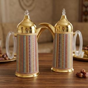 AL FURSAN  0.8L+0.8L V.FLASK  SET MULTICOLOR MS Department Store Oman