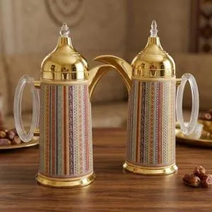 AL FURSAN  0.8L+0.8L V.FLASK  SET MULTICOLOR MS Department Store Oman