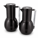 REGAL0.7Ltr. + 1.0Ltr. V-Flask Set [Jet BlackGray] MS Department Store Oman