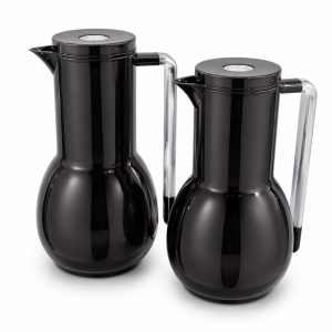 REGAL 0.7Ltr. + 1.0Ltr. V Flask Set [Jet BlackGray] MS Department Store Oman