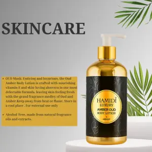Luxury Amber Oud Body Lotion-500Ml MS Department Store Oman