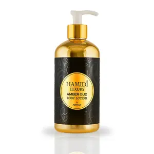 Hamidi Luxury Amber Oud Body Lotion 500Ml MS Department Store Oman