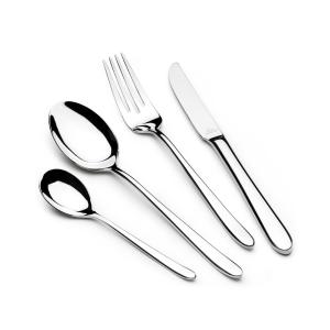 86Pcs Cutlery Set Stainless Steel - Silver MS Department Store Oman