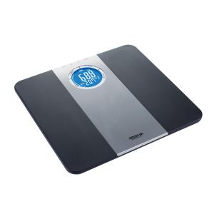 Electronic Bathroom Scale - Black/Silver MS Department Store Oman