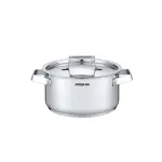 22Cm Casserole Stainles Steel With Lid MS Department Store Oman