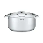 26Cm Casserole Stainless Steel With Lid MS Department Store Oman