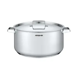28Cm Casserole Stainless Steel With Lid MS Department Store Oman