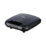 2-In-1 Sandwich Maker With 2 Detachable Plate - Black MS Department Store Oman