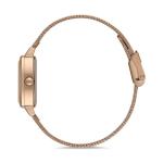 Daniel Klein Women'S Rose Gold Mesh Strap Green Square Dial Watch MS Department Store Oman