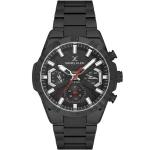 Daniel Klein Men'S Exclusive Black Stainless Steel Multifunction Analog Wrist Watch MS Department Store Oman
