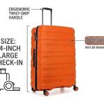 Antler Juno 2 Dlx Trolley 4W S   -24" Orange MS Department Store Oman