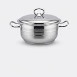 Stainless Steel Bonera Masterchef Single Pot 36 Cm MS Department Store Oman
