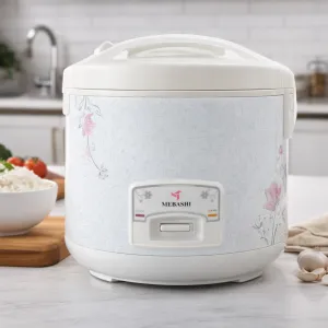 Electric Rice Cooker (2.8L; White)  MS Department Store Oman