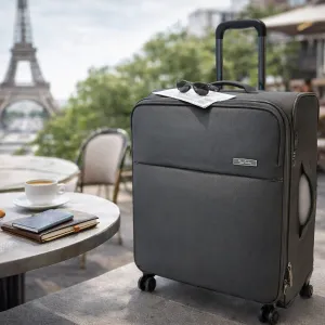 Pierre Cardin Soft Mergury 4W Trolley S   24"Grey MS Department Store Oman