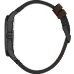 Daniel Klein Men'S Analog Leather Strap Wrist Watch With Day & Date Display – Black Dial & Brown Strap MS Department Store Oman