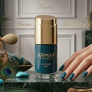 Armaf France Nail Enamel - Glamour Turquoise MS Department Store Oman